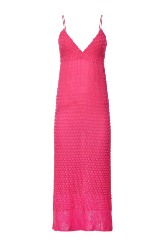 Vista Fuschia Midi Dress - Francesca Miranda - Modalova