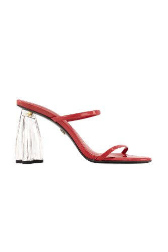 Fiorellini Glass Heel 95 Red Patent - ATANA - Modalova