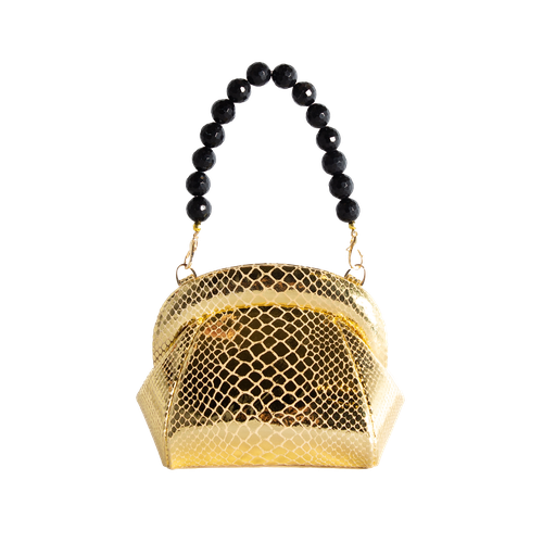 Hamsa - Gold - Mini Bag - Mini bags - ALIEL - Modalova