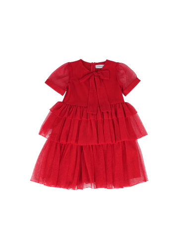 Pleated Tulle Dress - Mama Luma - Modalova