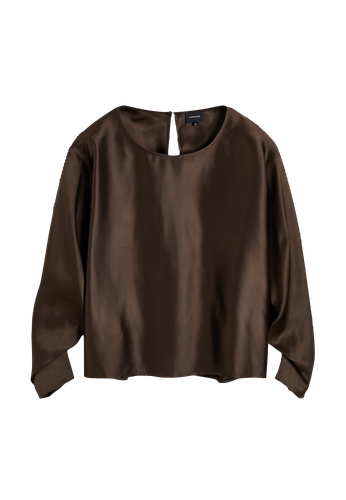 Candy Blouse - Toffee - L - Blouses - HERSKIND - Modalova