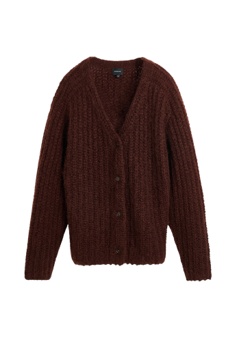 Ace Knit Cardigan - Oxblood - HERSKIND - Modalova