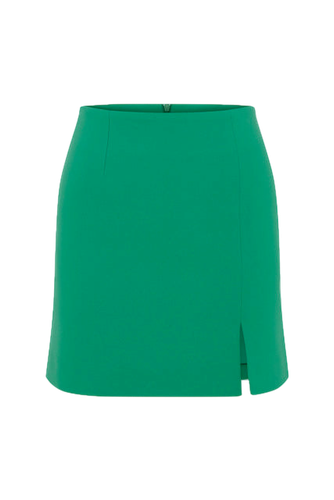 Vance Mini Skirt in Vert de Noel - Nazli Ceren - Modalova