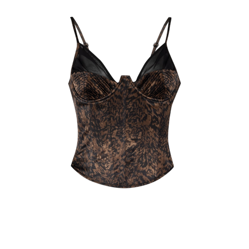 YOUR *ITCH KANGAROO CORSET TOP - LEOPARD - PCFG - Modalova