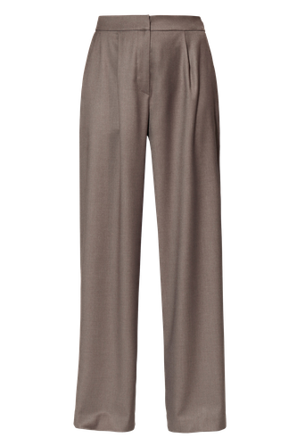 Trousers Ophelie Brown Melange - HALEWSKI - Modalova