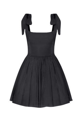 Sibby Mini Dress in Noire - Nazli Ceren - Modalova