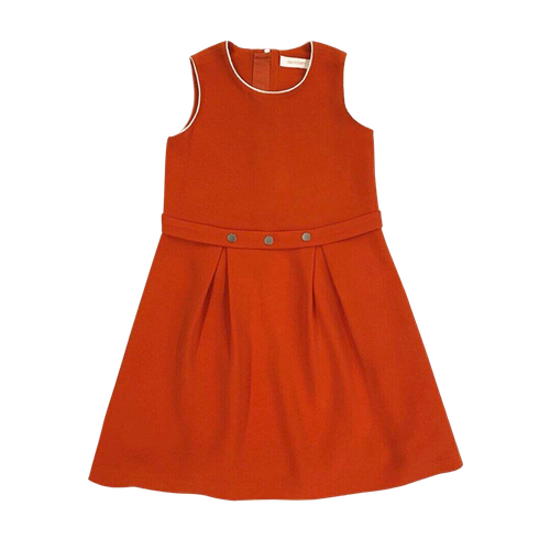 Salma Snap Dress - Orange - SEMSEM - Modalova