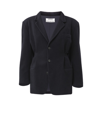 Hourglass Blazer Heavy Wool - Gemme Collective - Modalova