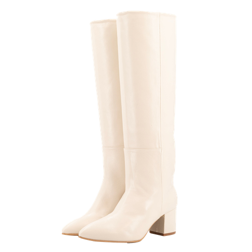 OFF-WHITE LEATHER TALL BOOTS - Toral - Modalova