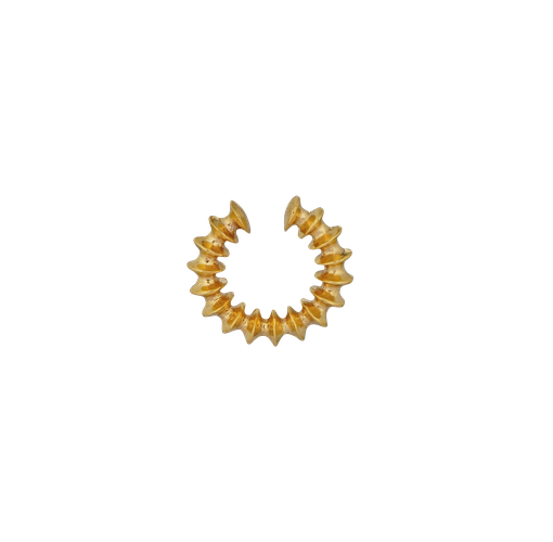 Spiral Gold-Plated Ear Cuff - Szabo Sihag - Modalova