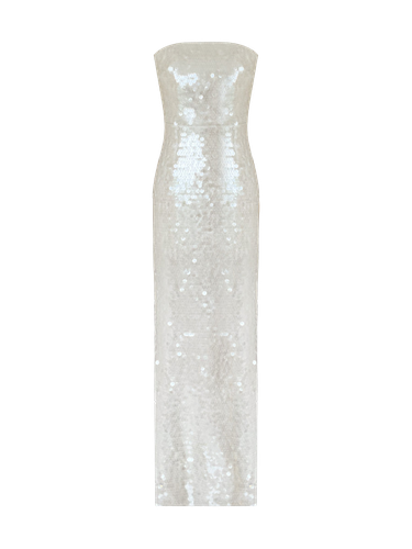 Loren Glam Dress - White - Gigii's - Modalova