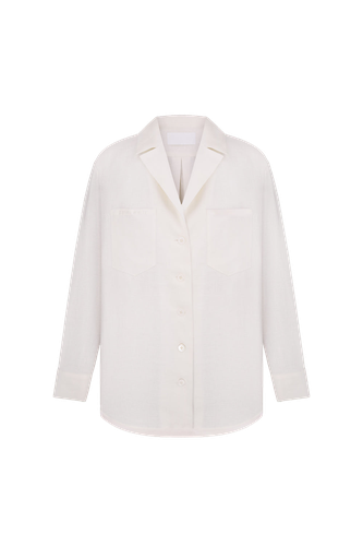 Linen shirt - Total White - Modalova