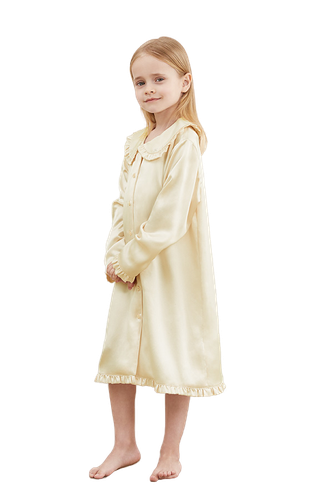 Cloud Silk Kid’s Nightgown - MANITO - Modalova