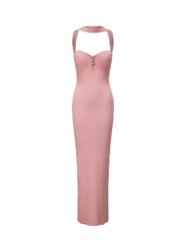 Estelle Knit Dress (Pink) - Nana Jacqueline - Modalova