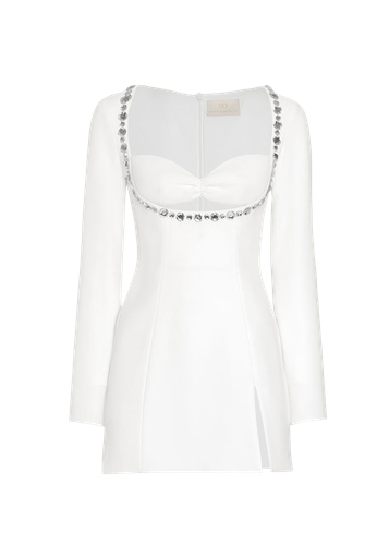 Celine mini embellished crepe dress - Monika Dimova - Modalova