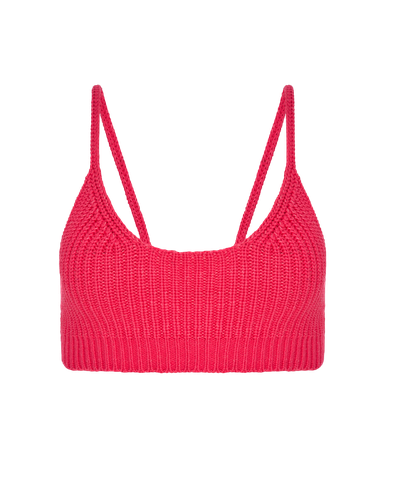 Brink pink top - KNITEL - Modalova