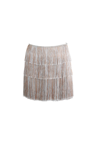 Moonlight Fringe Skirt - 2 - Mini skirts - Francesca Miranda - Modalova