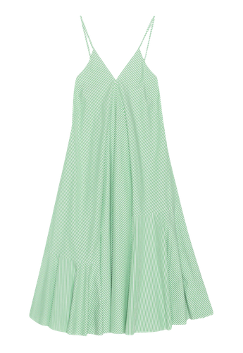 Lydon Dress - Green stripe - HERSKIND - Modalova