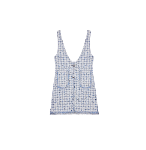 HOUNDSTOOTH VEST DRESS - CRUSH Collection - Modalova