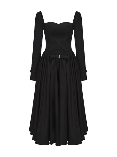 Bernadette Dress (Black) - Nana Jacqueline - Modalova