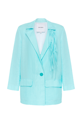 Single-breasted oversized Blazer - Tamar Keburia - Modalova