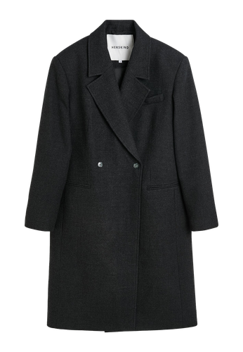 Louis Coat - Dark Grey - HERSKIND - Modalova