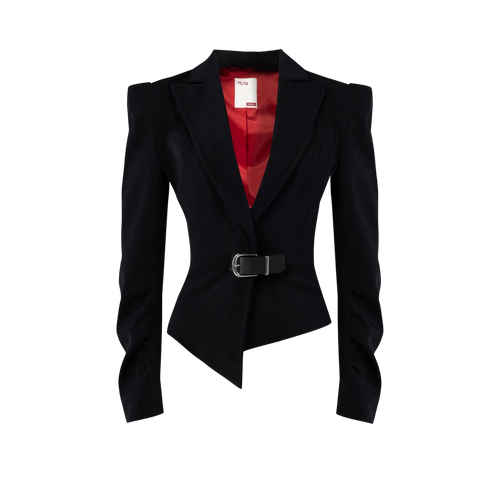 YOUR *ITCH FITTED BLAZER JACKET - JET - PCFG - Modalova