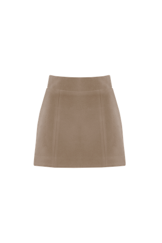 CASHMERE MINI SKIRT - Vestiaire d'un Oiseau Libre - Modalova