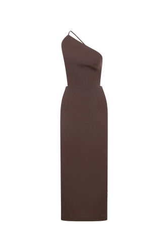Jeanie - Triangular Linen Dress - ILA - Modalova