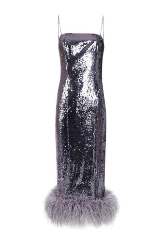 Multicolored Sequined Dress - F.ILKK - Modalova