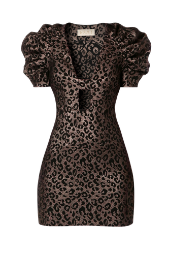 Dress Kitty Golden Cheetah - AGGI - Modalova