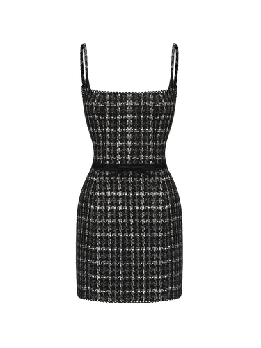 Talia Tweed Dress - Nana Jacqueline - Modalova