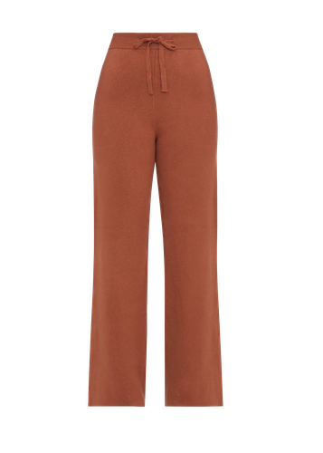 ALLY KNIT PANTS - PUMPKIN - Andrea Iyamah - Modalova