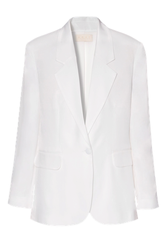 Blazer Bellamy Satin Bright White - HALEWSKI - Modalova