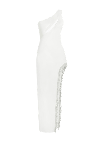 Leyla crystal embellished midi dress - Monika Dimova - Modalova