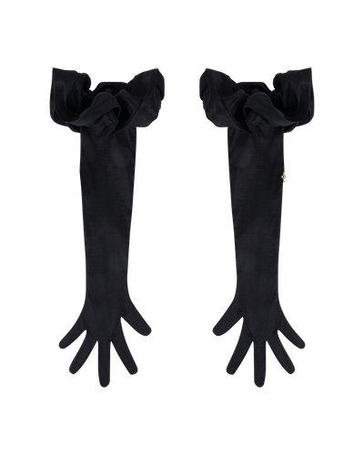 Long Ruffle Gloves - ONORI - Modalova