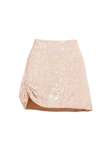 Eva sequined mini skirt - Monika Dimova - Modalova