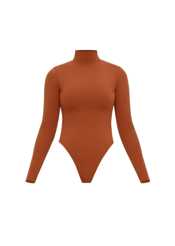 COLLO BODYSUIT - PUMPKIN - Andrea Iyamah - Modalova