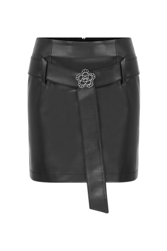 Romance in Leather Mini Skirt - Declara - Modalova