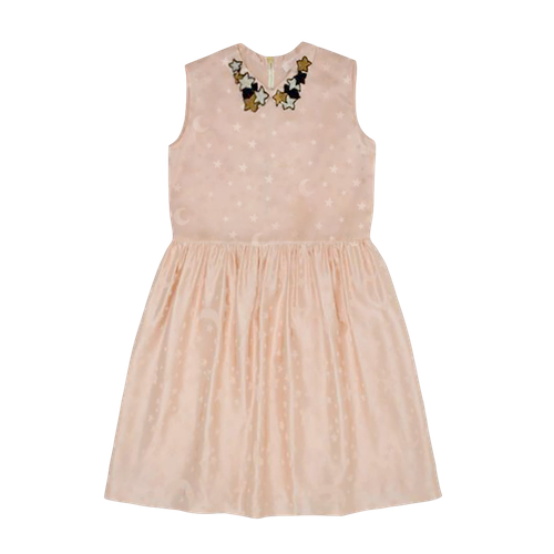 Najma Patch Collar Dress - Girls' Dresses - SEMSEM - Modalova