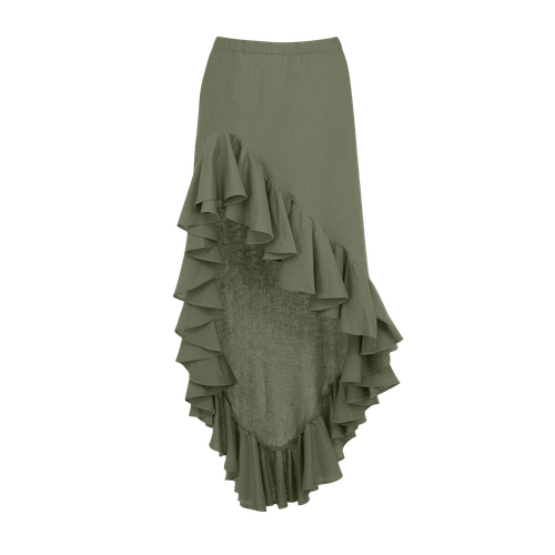 Dina skirt in olive - Amazula - Modalova
