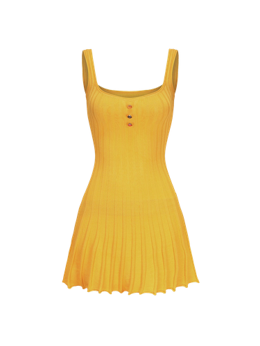 Janelle Knit Dress (Yellow) - Nana Jacqueline - Modalova