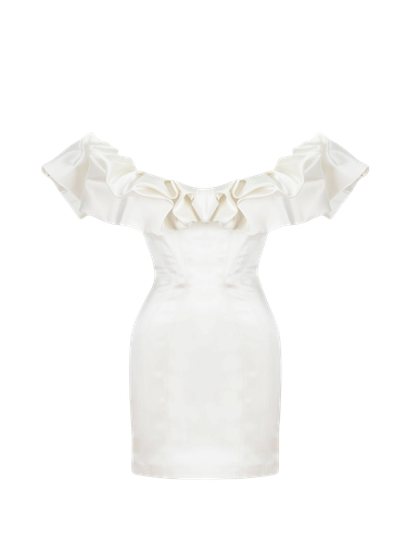 Vieanna Dress - White - Gigii's - Modalova