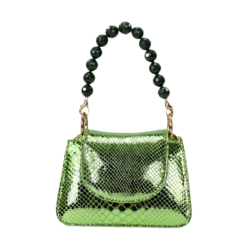 Horra - Metallic Green - Mini Bag - ALIEL - Modalova