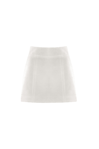 CASHMERE MINI SKIRT - Vestiaire d'un Oiseau Libre - Modalova