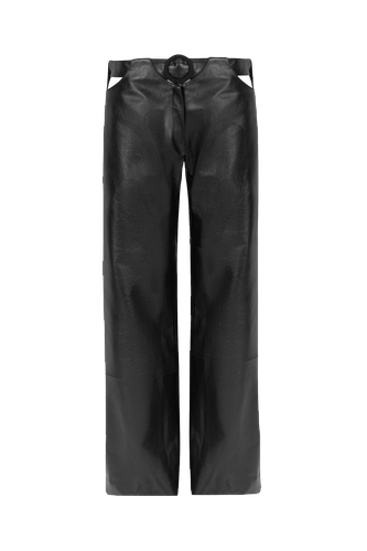 Black Leather Pants - F.ILKK - Modalova