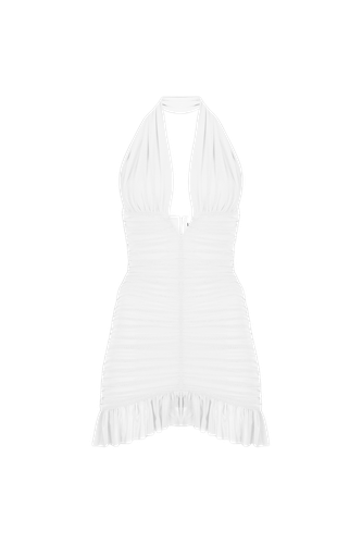 Temptress Tini Dress In White - Khela - Modalova