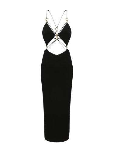Chiara Dress (Black) - Nana Jacqueline - Modalova