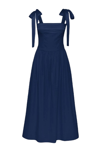 Elsa Maxi Dress Navy - Murlong Cres - Modalova