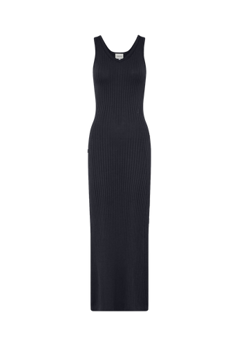 Sugar Knit dress - Ebony - HERSKIND - Modalova